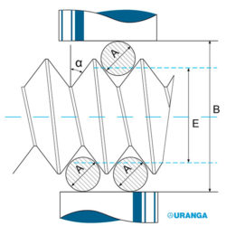 MACHO A/ALEADO W 3/8 X 16 C/2